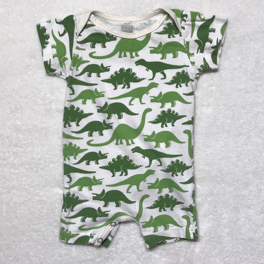 100% Organic Cotton shorts romper